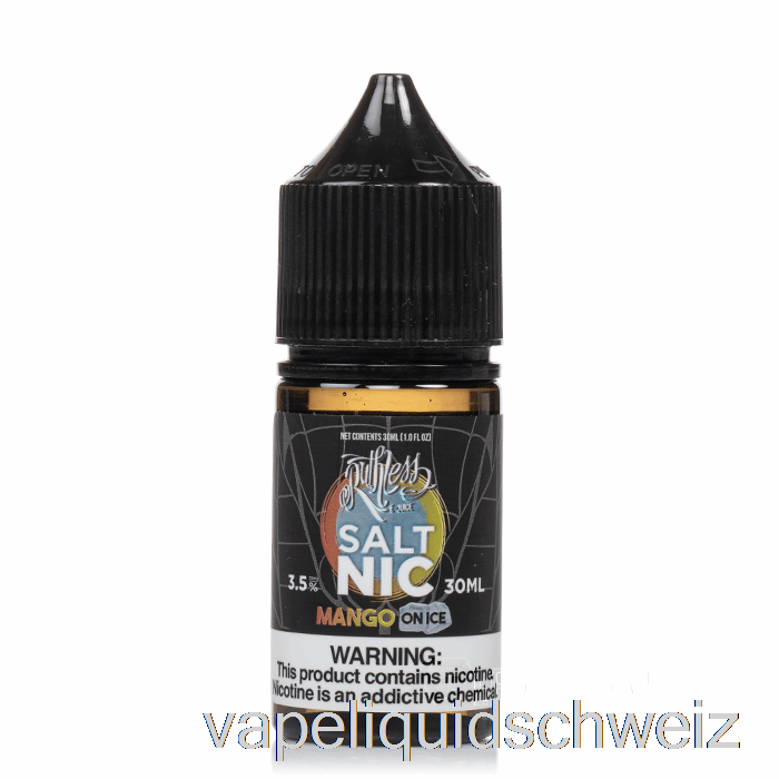 Mango Auf Eis – Rücksichtslose Salze – 30 Ml 35 Mg Vape Liquid E-Liquid Schweiz